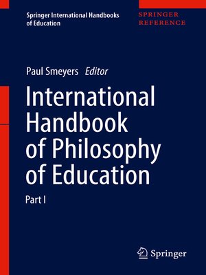 cover image of International Handbook of Philosophy of Education